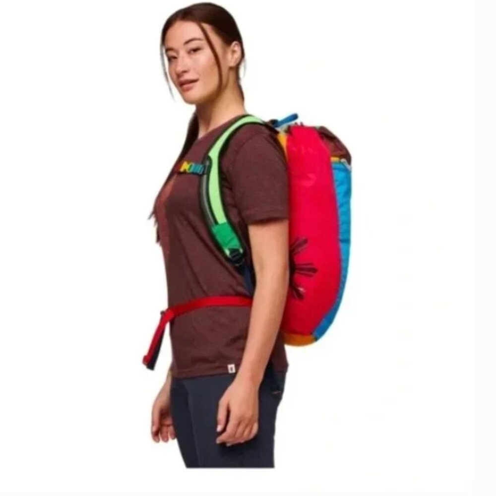 New Cotopaxi Luzon 18L Del Dia Lightweight Backpack Multi Color SSM Health Logo